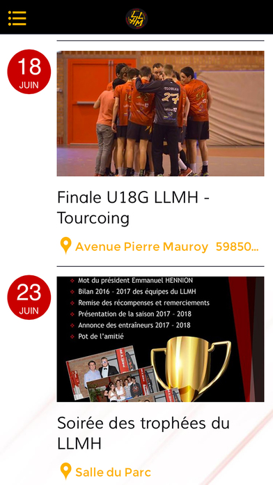 Lomme Lille Métropole Handball screenshot 3