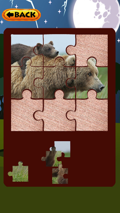 Learn And Puzzles Big Bear Jigsaw Games Free screenshot 3