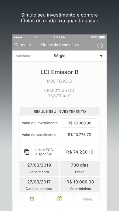 Confianza Investimentos screenshot 2