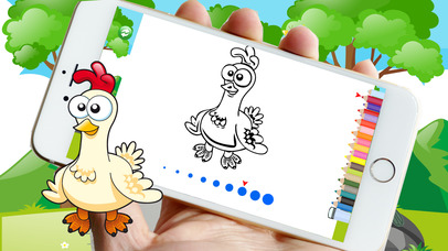Animal Cute Coloring Page For Kids screenshot 3