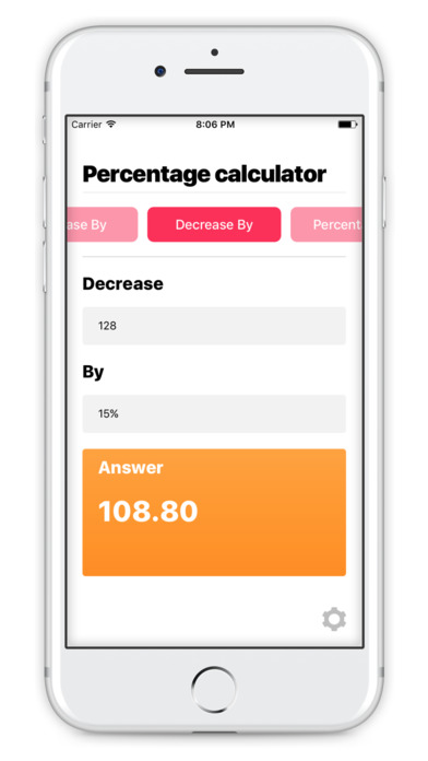 Percentage Calculator • Simple Apps screenshot 2