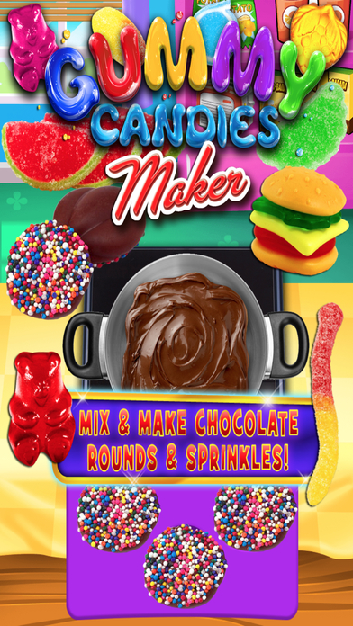 Gummy Candy Maker - Cooking Games & Kids Desserts screenshot 3