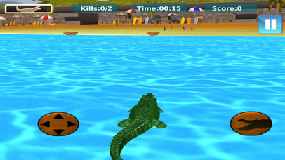 Hungry Crocodile 3D Evolution : Attack in the Wild screenshot 2
