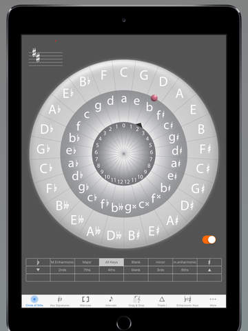 Circle of 5ths Virtuoso HD, 2nd Edition screenshot 2