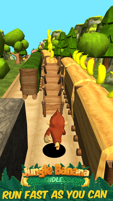 Jungle Banana King Endless Run screenshot 3