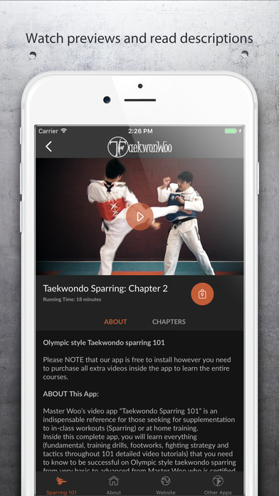 Taekwondo Sparring 101 screenshot 3