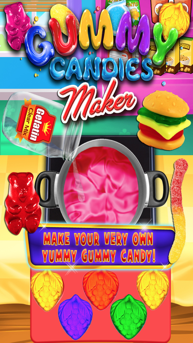 Gummy Candy Maker - Cooking Games & Kids Desserts screenshot 2