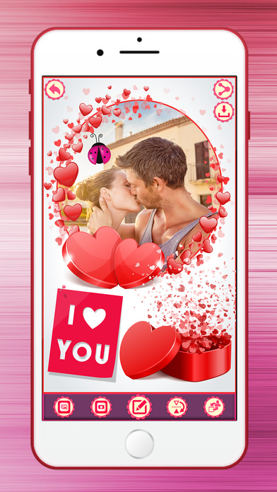 Love Photo Frames & Stickers screenshot 4