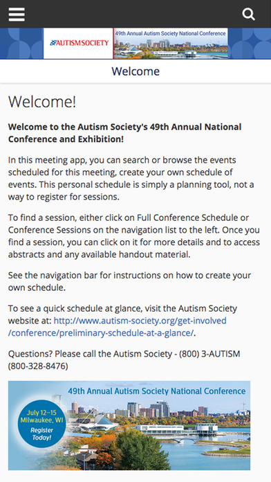 Autism Society's 49th Annual screenshot 2