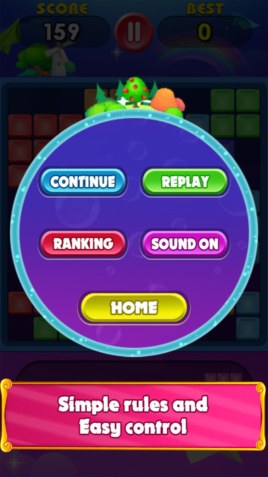 Block Puzzle Candy Farm screenshot 2