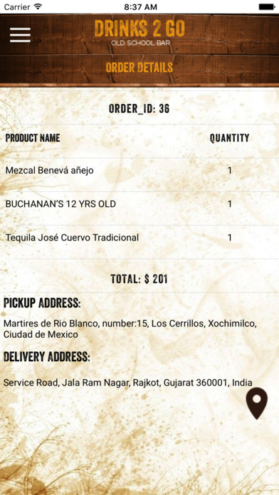DRINKS2GO-DELIVERY BOYS screenshot 4