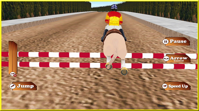 Racing Horse Simulator :  3D Jumping Game screenshot 4