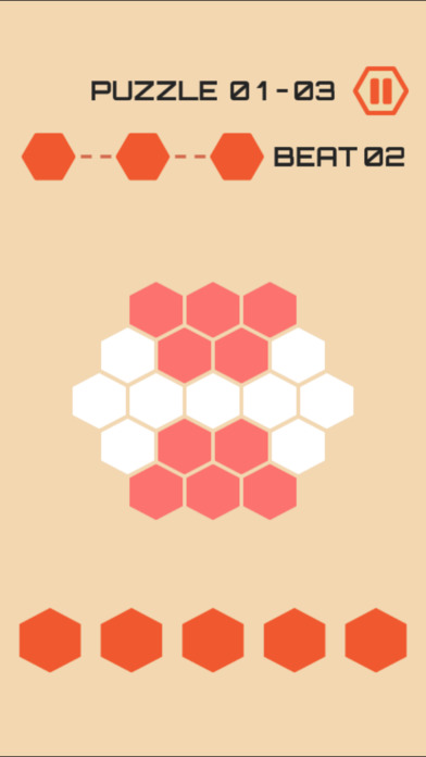 Trigger : Hexagon Beat Fuzzle screenshot 2