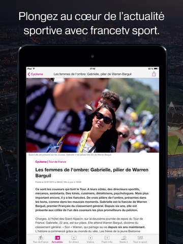 France tv sport: actu sportive screenshot 3