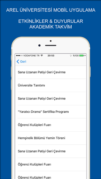 Arel Üniversitesi Mobil screenshot 3