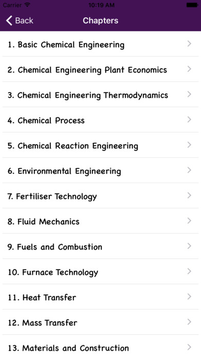 Chemical Engineering Chapter Wise Quiz screenshot 2