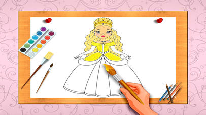 My Princess Coloring Book screenshot 4