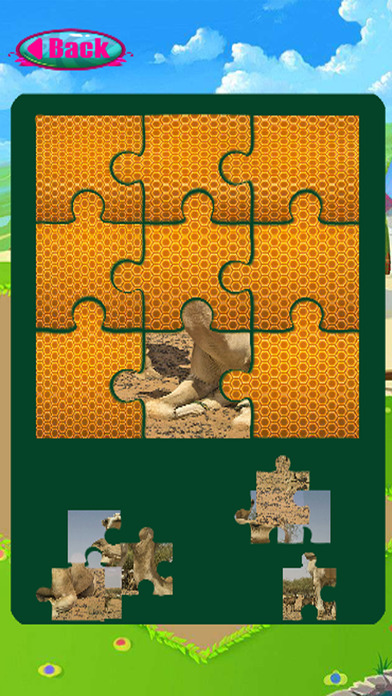 Puzzles Learn Games Camel Animal Jigsaw Version screenshot 3