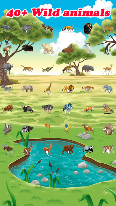 Wild Animal Quiz Games for Kids screenshot 2