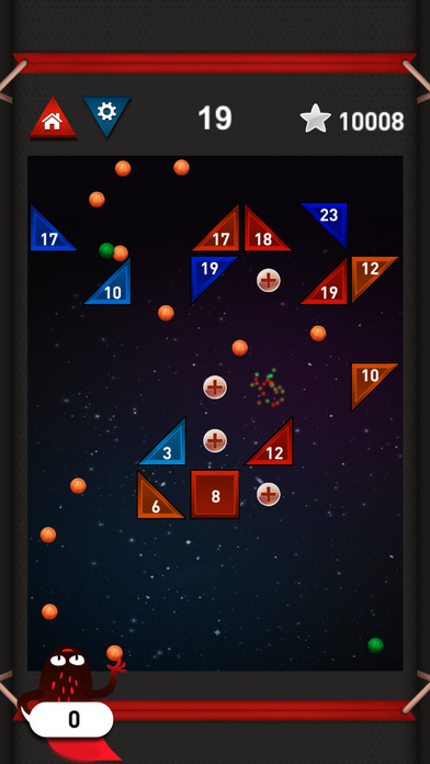 Ball-z Shooter: swipe brick breaker regler games screenshot 2