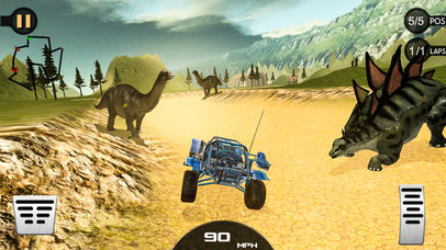 Off Raod Dino Racing Car Simulation 2017 screenshot 4