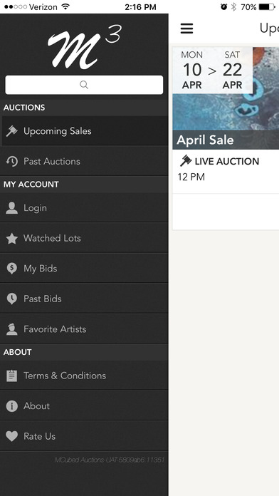 MCubed Auctions screenshot 4