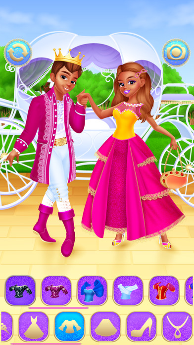 Cinderella & Prince Charming - games for girls screenshot 4