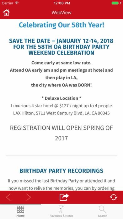 OA Birthday Party 2018 screenshot 2