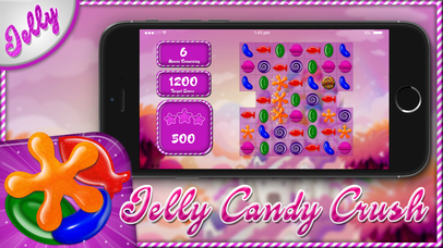 Jelly Candy Crush- Crush games screenshot 3