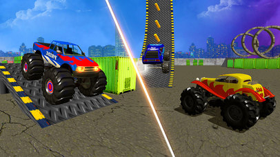 Monster Truck Stunt Drive 3D screenshot 4