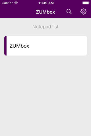 ZUMbox screenshot 2