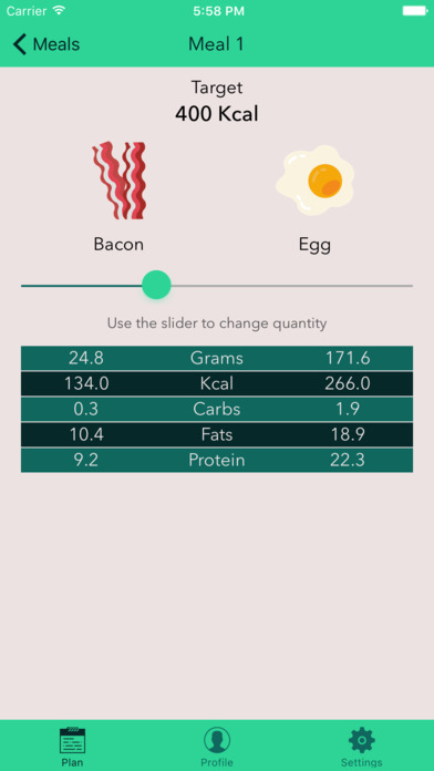 Calories Factor: Meal planner and nutrition count screenshot 4
