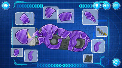 机甲犀牛兽 - 战神组装模拟小游戏 screenshot 3
