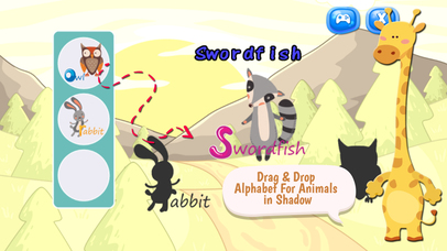 Alphabet For Animals Vocabulary Puzzle Game screenshot 2