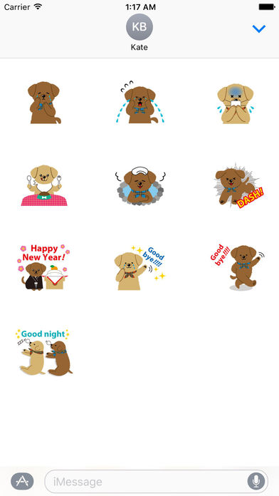 Two Adorable Puppies Sticker Packs screenshot 3