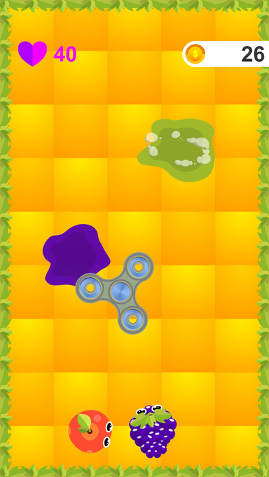 Fidget Spinner: Spinners vs. Fruit screenshot 2