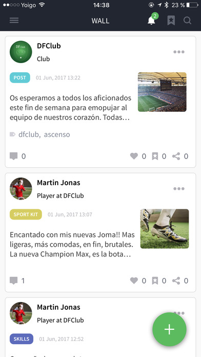 Digital Football Community screenshot 2