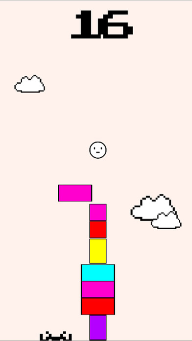 Ball Jump - AA Color Block Tower Style screenshot 4