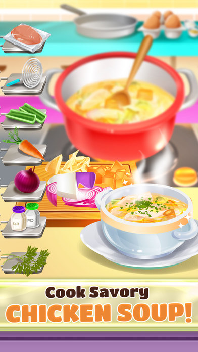 Soupy Cooking Food Maker Games screenshot 3
