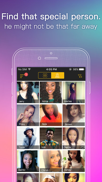 Sexy Black Dating-casual hook up app screenshot 3