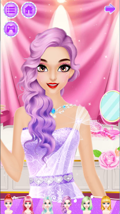 Princess Party - Girls Makeover Salon screenshot 2