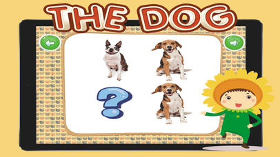 The Dog Matching : Cards Matching Games For Kids screenshot 2