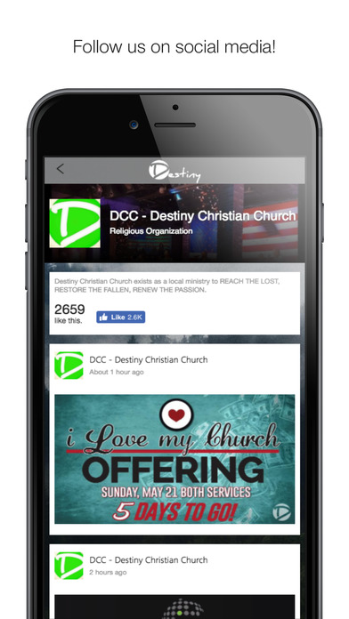 Destiny Christian Church MN screenshot 3