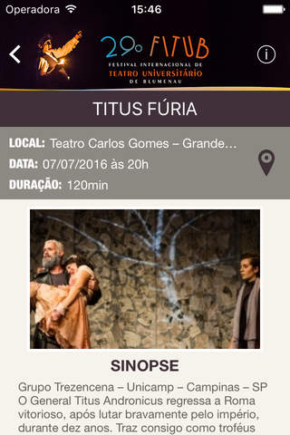 FITUB Festival de Teatro de Blumenau screenshot 2