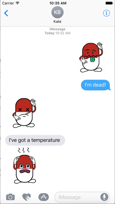 Coco - Sick Emojicons Sticker for iMessage screenshot 4
