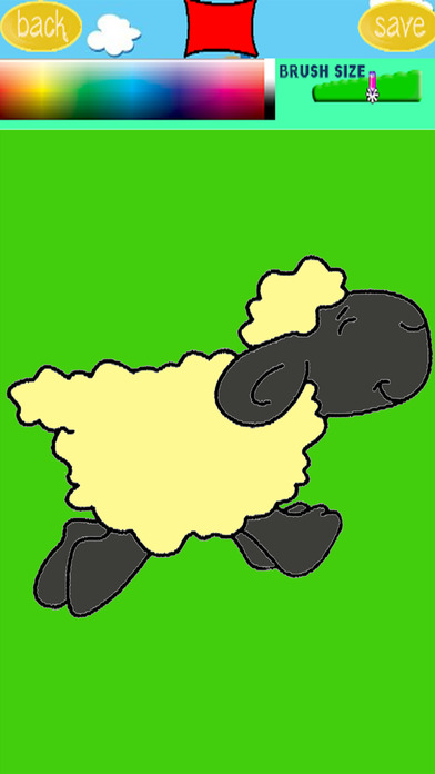 Baby Sheep Coloring Drawing Games Edition screenshot 3