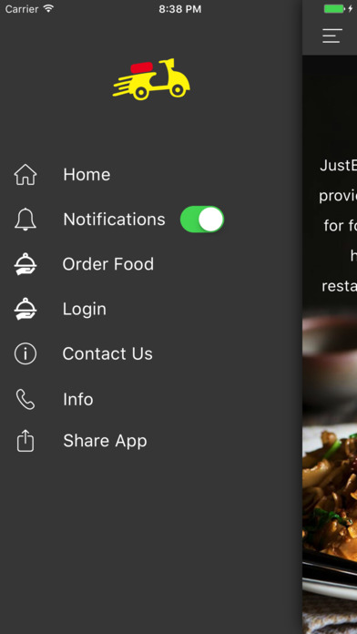 JustEat Food Order screenshot 3