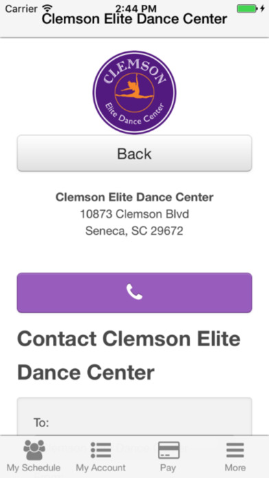 Clemson Elite Dance Center screenshot 3
