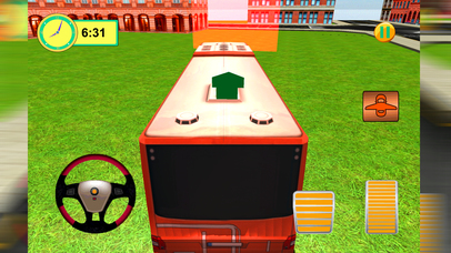 Futuristic Flying Bus 3D - City Coach Simulator screenshot 4