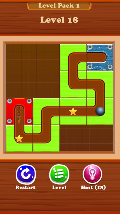Ball Rolling Line - Switch Block Puzzle Game screenshot 3